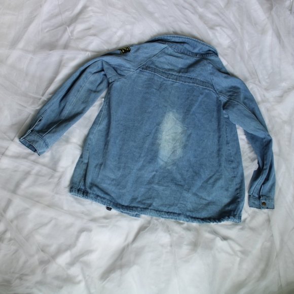 Ming Ren oversized jean jacket - Picture 5 of 5